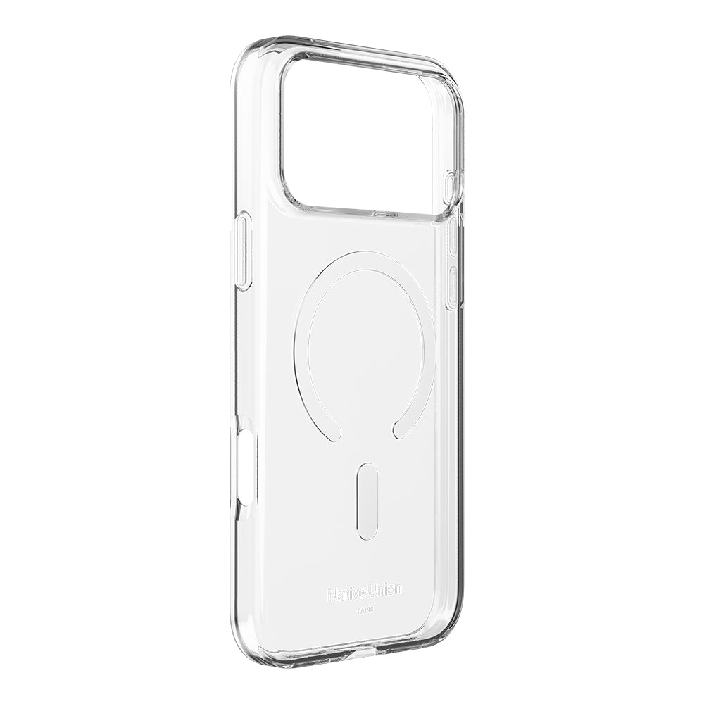 iPhone 17 Pro Max Kılıf M-safe Şarj Özellikli Native Union RE Clear Serisi Kılıf