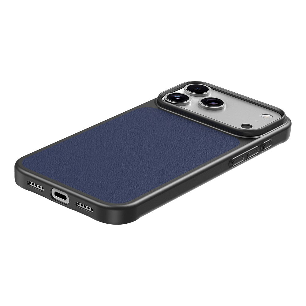 iPhone 17 Pro Max Kılıf M-Safe Şarj Özellikli PU Zore Paris Trexo Sert PC Kılıf
