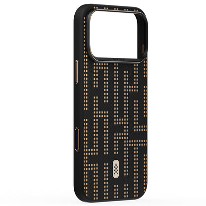 iPhone 17 Pro Max Kılıf M-safe Şarj Özellikli Raptic Aramid Dual Grid Serisi Kılıf