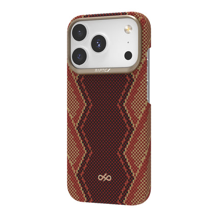 iPhone 17 Pro Max Kılıf M-safe Şarj Özellikli Raptic Aramid Skin Bionic Serisi Kılıf