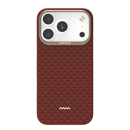 iPhone 17 Pro Max Kılıf M-safe Şarj Özellikli Raptic Aramid Skin Origin Serisi Kılıf