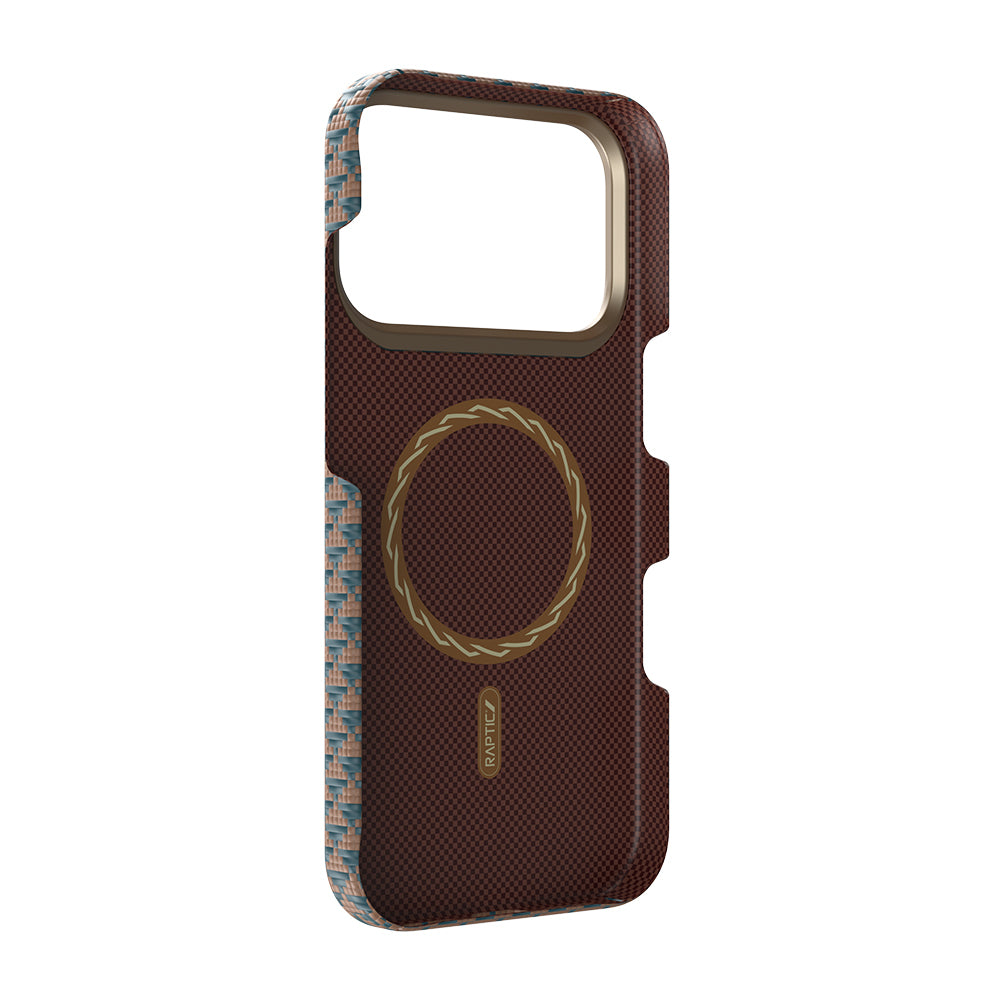 iPhone 17 Pro Max Kılıf M-safe Şarj Özellikli Raptic Aramid Skin Origin Serisi Kılıf