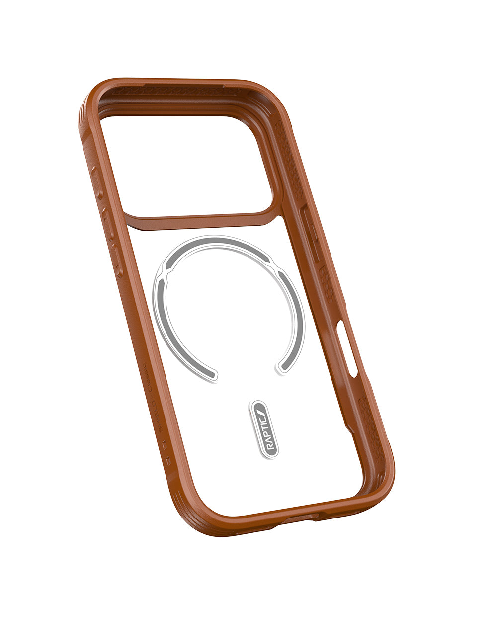 iPhone 17 Pro Max Kılıf M-safe Şarj Özellikli Raptic Shield Classic Serisi Şeffaf Arka Yüzey C-Magnet Kılıf