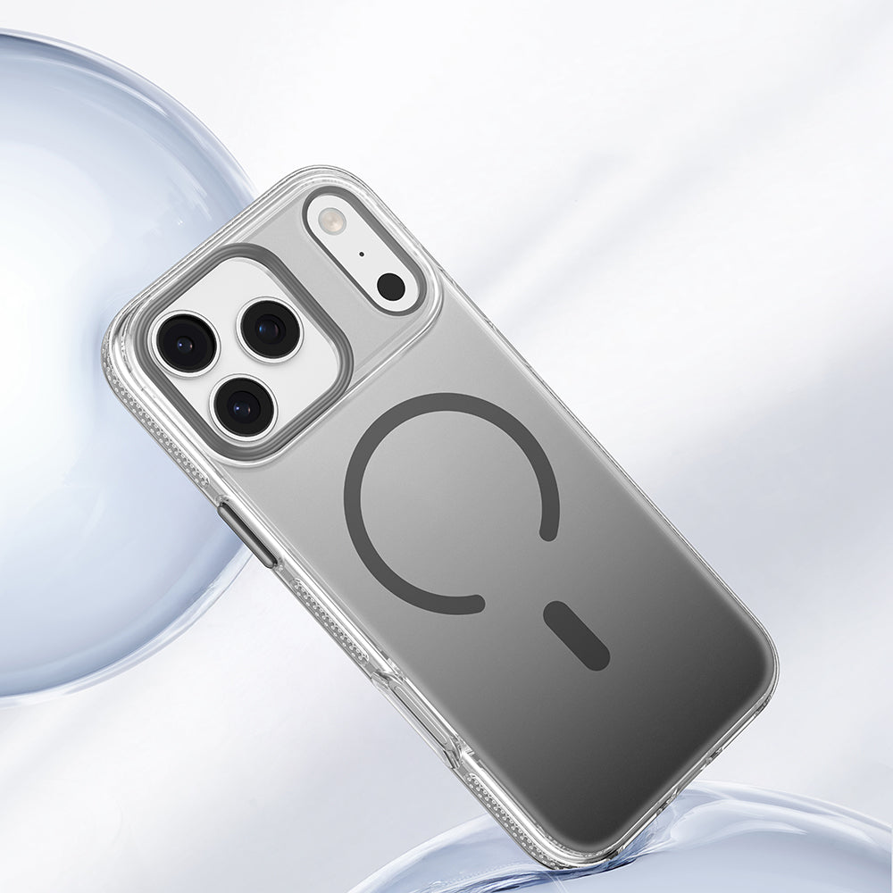 iPhone 17 Pro Max Kılıf M-safe Şarj Özellikli Sararmaya Karşı Dayanıklı Mutural Icesense Serisi Kılıf