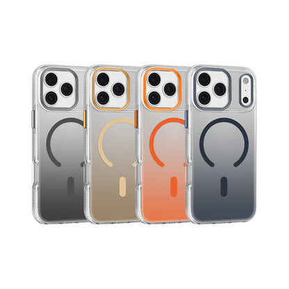 iPhone 17 Pro Max Kılıf M-safe Şarj Özellikli Sararmaya Karşı Dayanıklı Mutural Icesense Serisi Kılıf