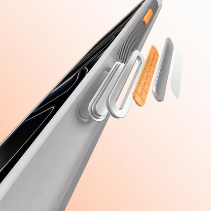 iPhone 17 Pro Max Kılıf M-safe Şarj Özellikli Standlı Airbag Tasarımlı Mutural Air Shield Serisi Kılıf