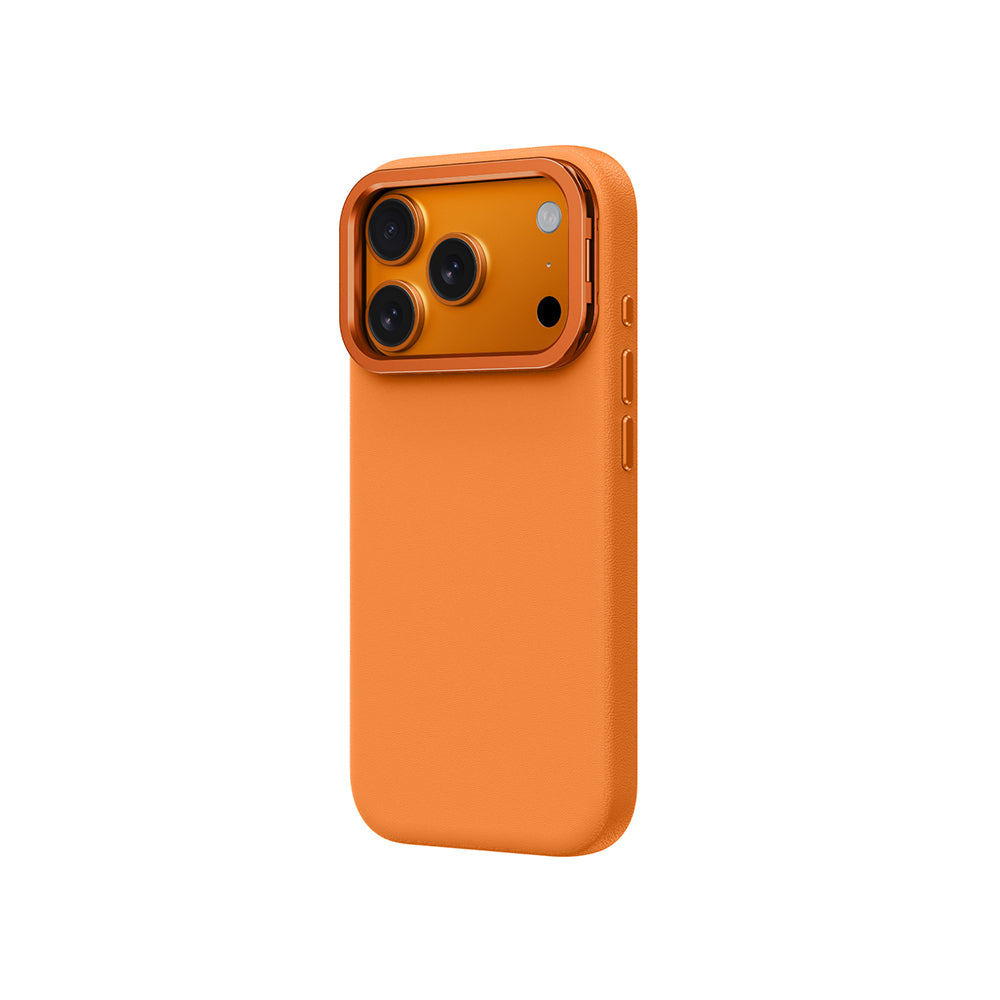 iPhone 17 Pro Max Kılıf M-safe Şarj Özellikli Standlı Amazingthing Glamour Mag Serisi PU Kılıf