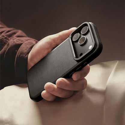 iPhone 17 Pro Max Kılıf M-safe Şarj Özellikli Standlı Amazingthing Glamour Mag Serisi PU Kılıf
