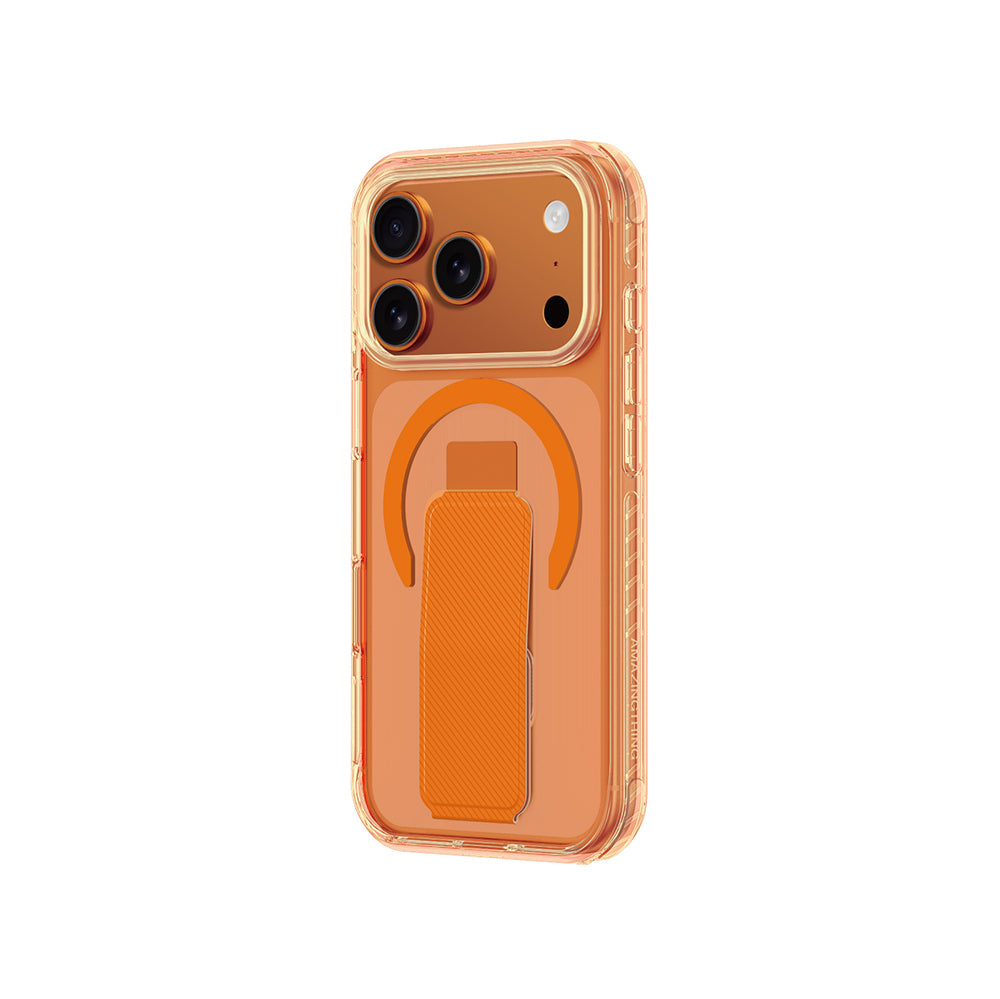 iPhone 17 Pro Max Kılıf M-safe Şarj Özellikli Standlı Amazingthing Titan Pro Plus Kılıf