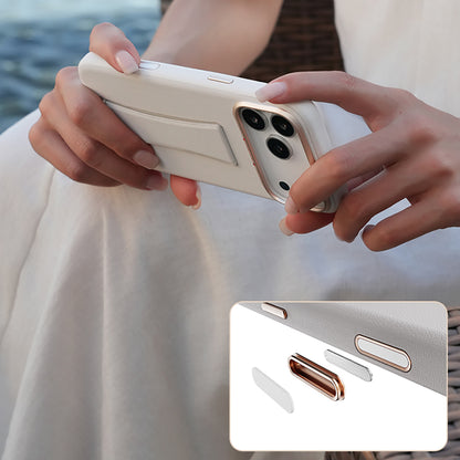iPhone 17 Pro Max Kılıf M-Safe Şarj Özellikli Standlı Udemos İndependence Serisi Kılıf