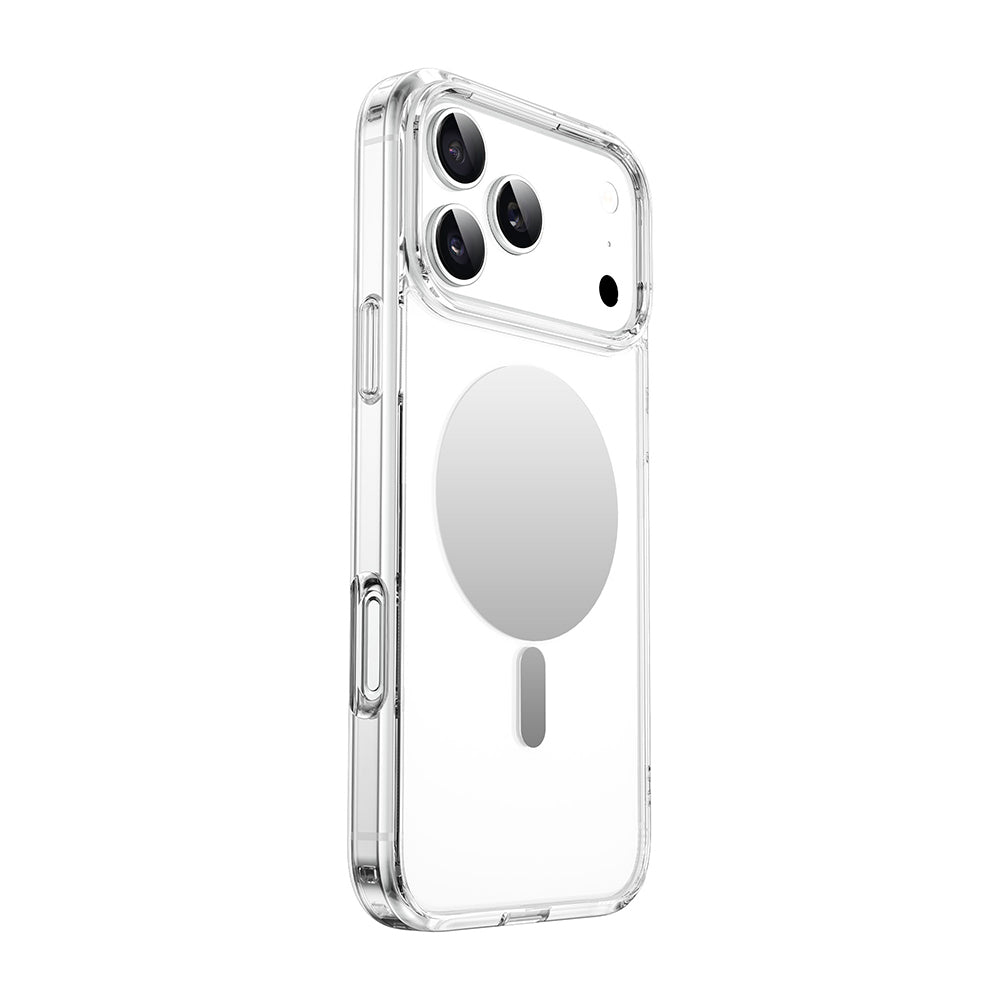 iPhone 17 Pro Max Kılıf M-safe Şarj Özellikli Wiwu MCC-701 Aynalı Pro Serisi Sert PC Kılıf