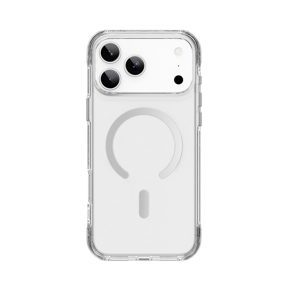iPhone 17 Pro Max Kılıf M-safe Şarj Özellikli Wiwu MCC-702 Titanyum Pro Serisi Sert PC Kılıf