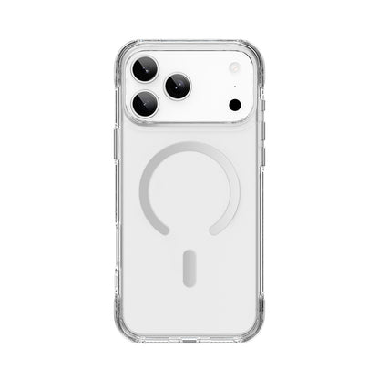 iPhone 17 Pro Max Kılıf M-safe Şarj Özellikli Wiwu MCC-702 Titanyum Pro Serisi Sert PC Kılıf