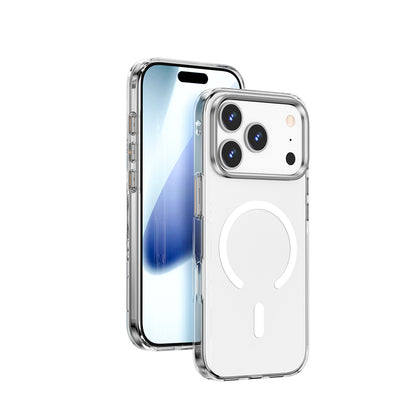 iPhone 17 Pro Max Kılıf M-safe Şarj Özellikli Wiwu YXK-208 Invisible Ultra Sert PC Kılıf
