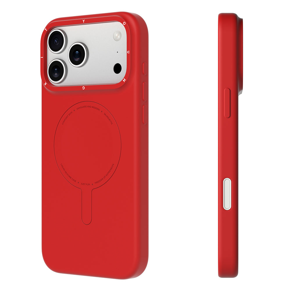 iPhone 17 Pro Max Kılıf M-Safe Şarj Özellikli Youngkit Morandi Serisi Kılıf