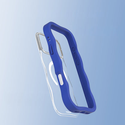 iPhone 17 Pro Max Kılıf M-safe Şarj Özellikli Youngkit Wave Clear Serisi Kılıf