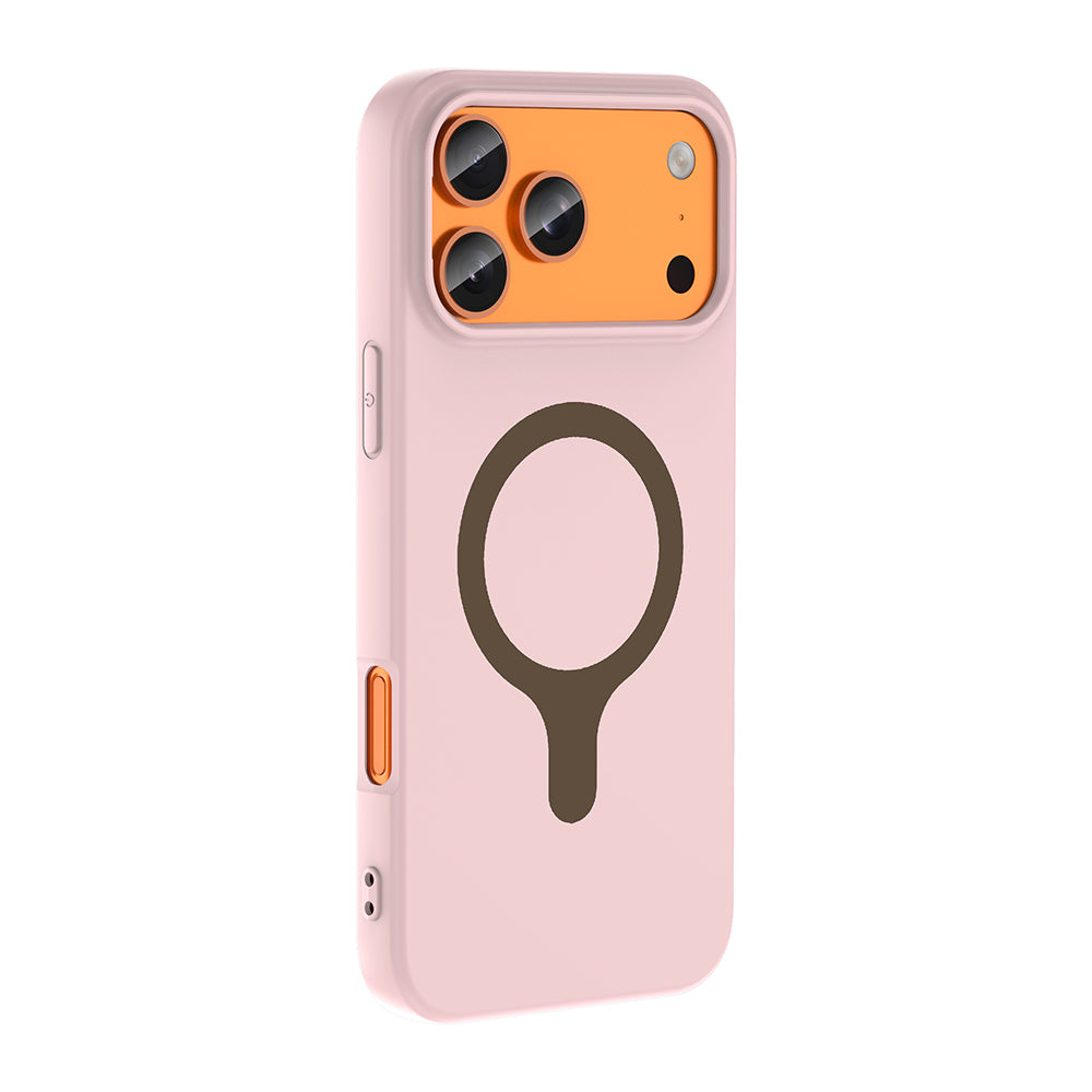 iPhone 17 Pro Max Kılıf M-Safe Şarj Özellikli Zore Aris Silikon Kılıf