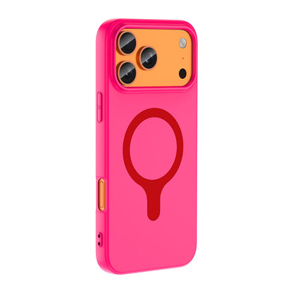 iPhone 17 Pro Max Kılıf M-Safe Şarj Özellikli Zore Aris Silikon Kılıf