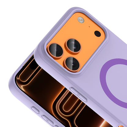iPhone 17 Pro Max Kılıf M-Safe Şarj Özellikli Zore Aris Silikon Kılıf