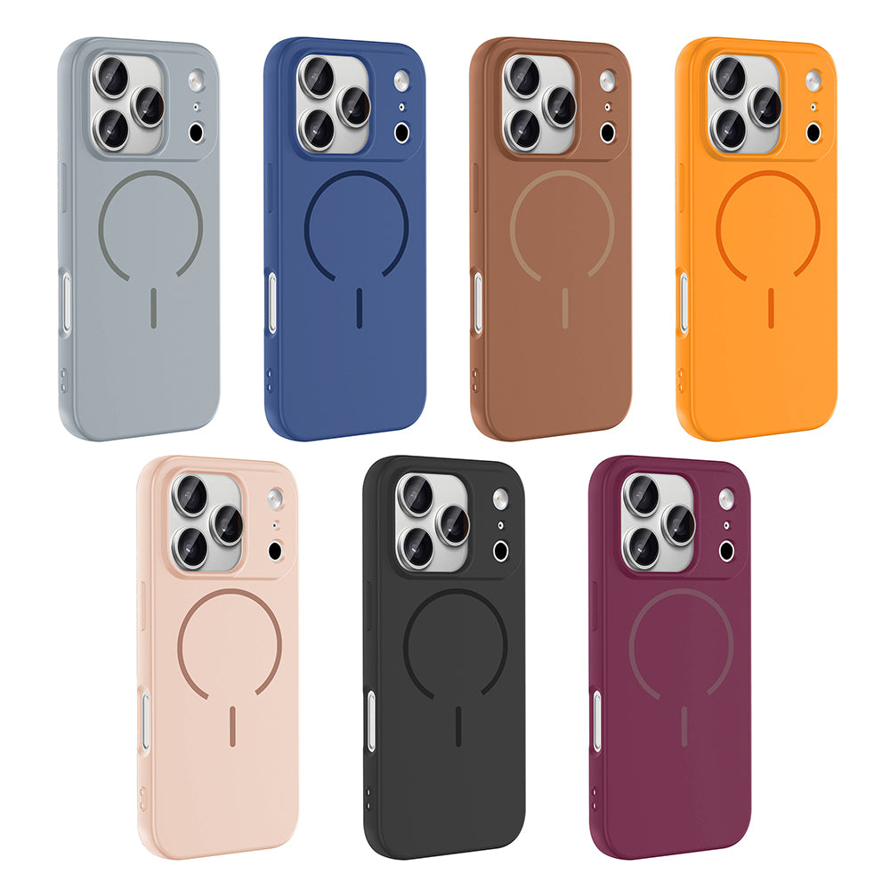 iPhone 17 Pro Max Kılıf M-safe Şarj Özellikli Zore Meta Kılıf