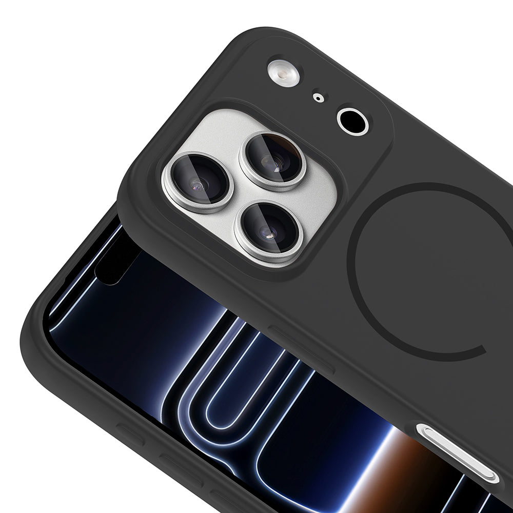 iPhone 17 Pro Max Kılıf M-safe Şarj Özellikli Zore Meta Kılıf