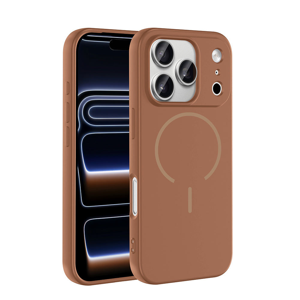 iPhone 17 Pro Max Kılıf M-safe Şarj Özellikli Zore Meta Kılıf