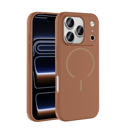 iPhone 17 Pro Max Kılıf M-safe Şarj Özellikli Zore Meta Kılıf