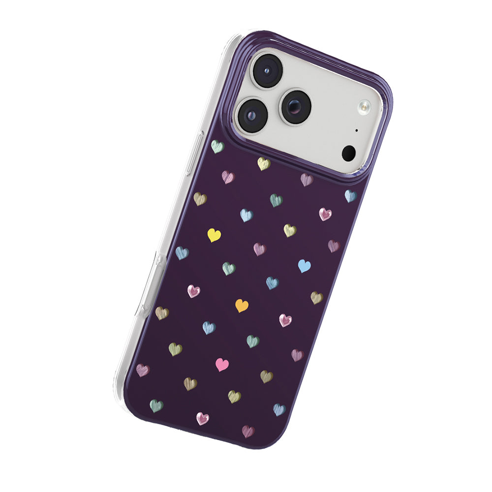 iPhone 17 Pro Max Kılıf M-Safe Şarj Özellikli Zore Paris Axen Sert PC Kılıf
