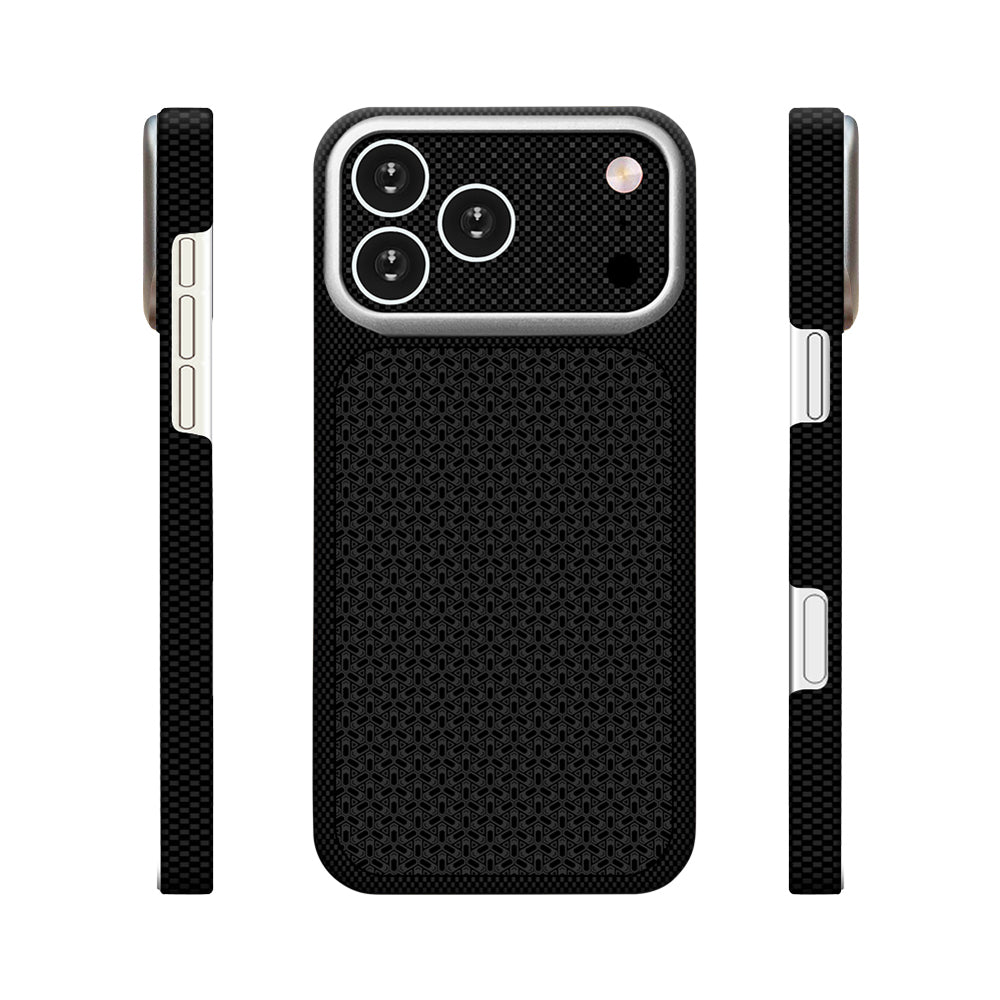 iPhone 17 Pro Max Kılıf M-Safe Şarj Özellikli Zore Paris Nexel Sert PC Kılıf