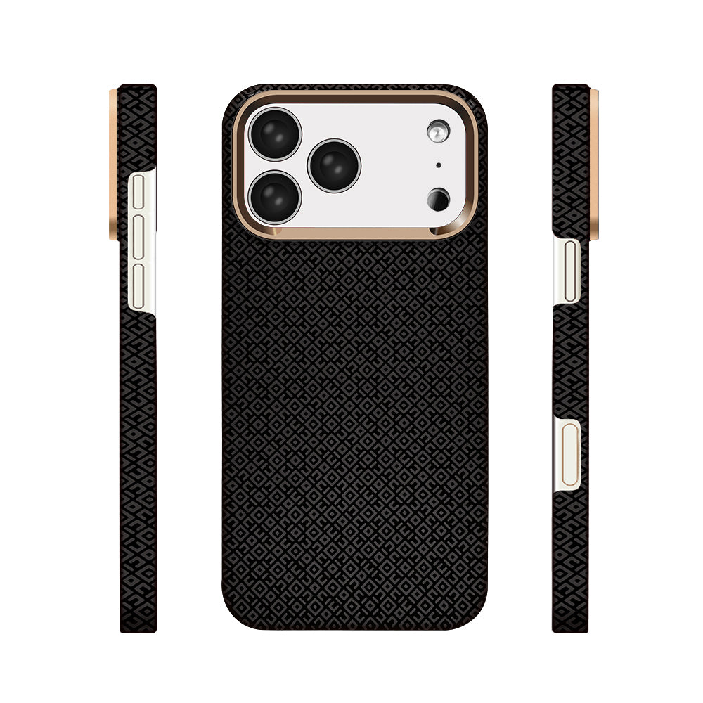 iPhone 17 Pro Max Kılıf M-Safe Şarj Özellikli Zore Paris Vax Sert PC Kılıf