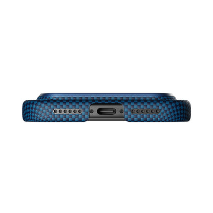 iPhone 17 Pro Max Kılıf Magsafe Şarj Özellikli Aramid Fiber Pitaka Tactile Woven Starpeak Serisi Milky Way Galaxy Kılıf