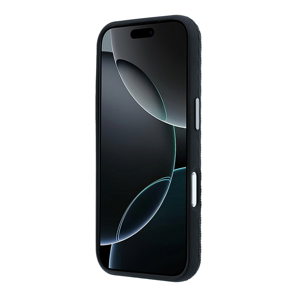iPhone 17 Pro Max Kılıf Mercedes Benz Orijinal Lisanslı M-safe Şarj Özellikli 3D Metal Logolu Wrap Wood Deri Kılıf