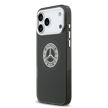 iPhone 17 Pro Max Kılıf Mercedes Benz Orijinal Lisanslı M-safe Şarj Özellikli Çift Katmanlı PC Nostaljik Yıldız Dizayn Kılıf