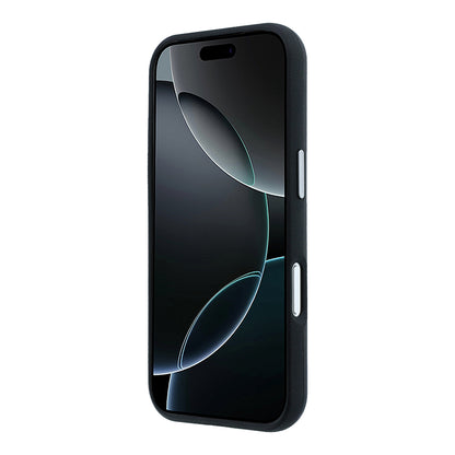 iPhone 17 Pro Max Kılıf Mercedes Benz Orijinal Lisanslı M-safe Şarj Özellikli Metal Yıldız Logolu Çizgili Deri Kılıf