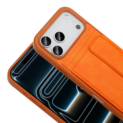 iPhone 17 Pro Max Kılıf PU Deri Kartlıklı Zore Sevilla Kılıf