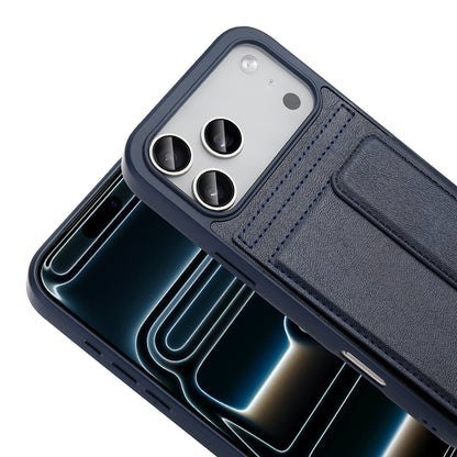 iPhone 17 Pro Max Kılıf PU Deri Kartlıklı Zore Sevilla Kılıf