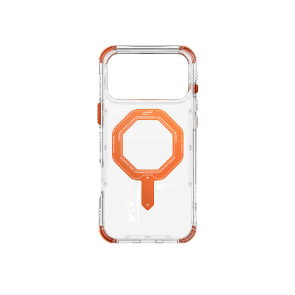 iPhone 17 Pro Max Kılıf SkinArma M-safe Şarj Özellikli Airbag Tasarımlı Magma Kılıf