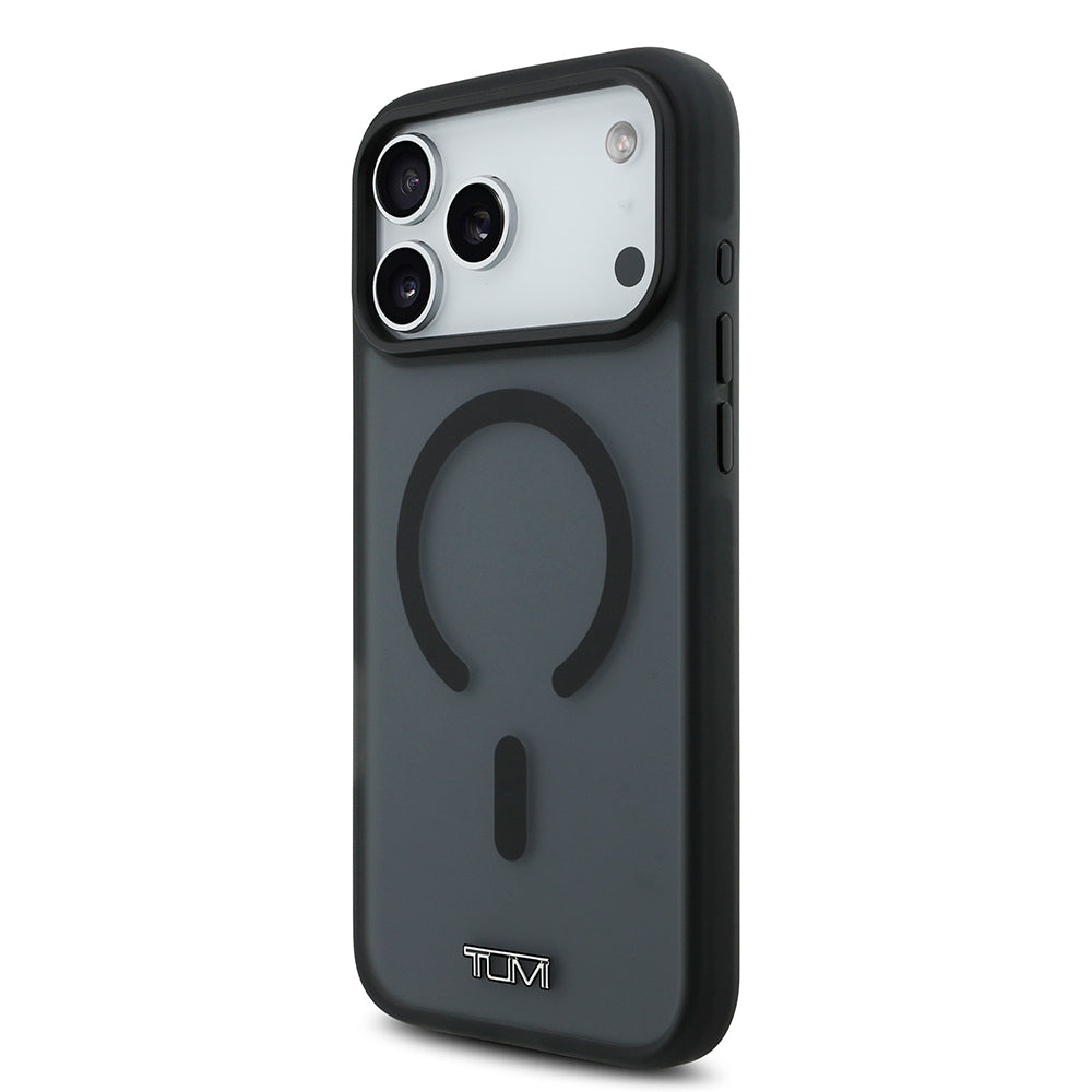 iPhone 17 Pro Max Kılıf TUMI Orijinal Lisanslı M-safe Şarj Özellikli Buzlu Transparan Kılıf