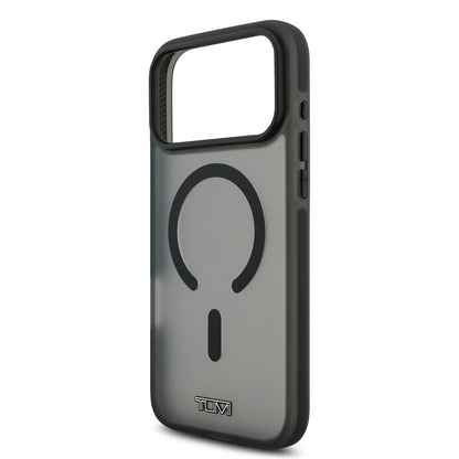 iPhone 17 Pro Max Kılıf TUMI Orijinal Lisanslı M-safe Şarj Özellikli Buzlu Transparan Kılıf