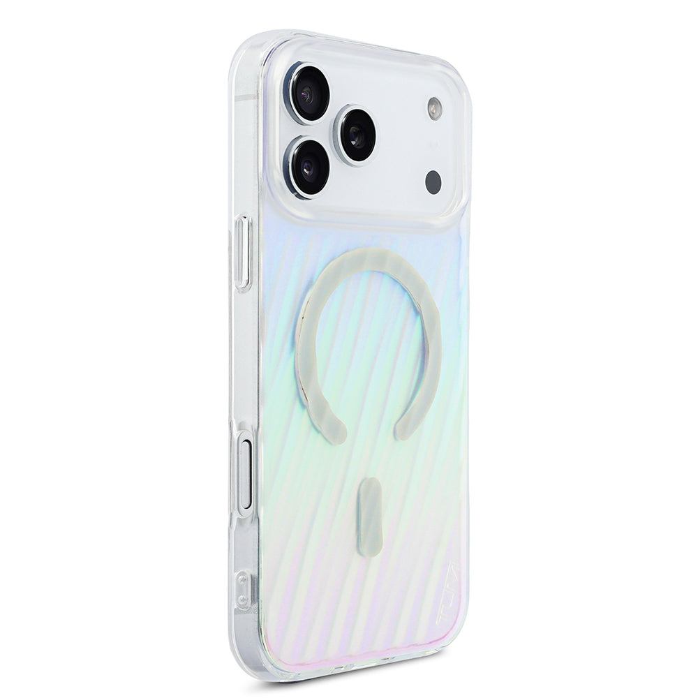 iPhone 17 Pro Max Kılıf TUMI Orijinal Lisanslı M-safe Şarj Özellikli Transparan Kılıf