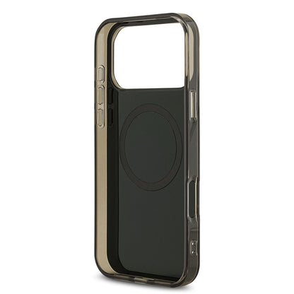 iPhone 17 Pro Max Kılıf U.S. Polo Assn. Orijinal Lisanslı M-safe Şarj Özellikli IML Double Horse Stripe Logolu Kılıf