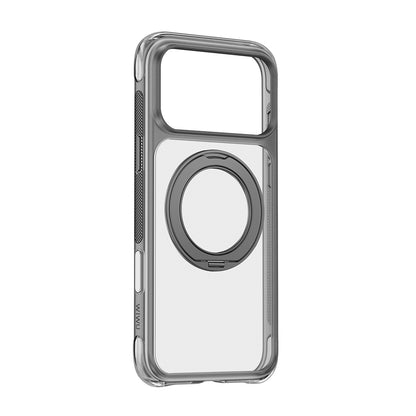 iPhone 17 Pro Max Kılıf Wiwu AG-203 AeroGuard Ultra Serisi M-safe Şarj Özellikli Airbag Tasarımlı Standlı Kılıf