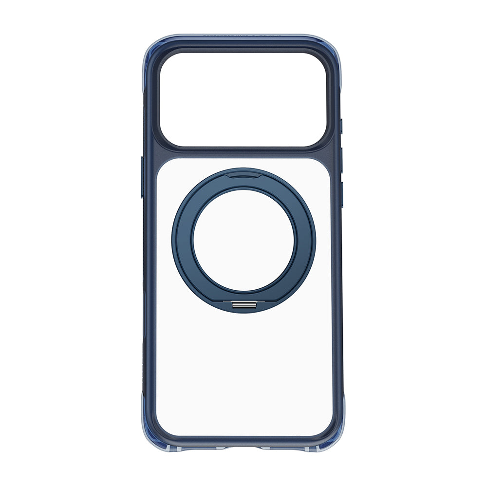 iPhone 17 Pro Max Kılıf Wiwu AG-203 AeroGuard Ultra Serisi M-safe Şarj Özellikli Airbag Tasarımlı Standlı Kılıf