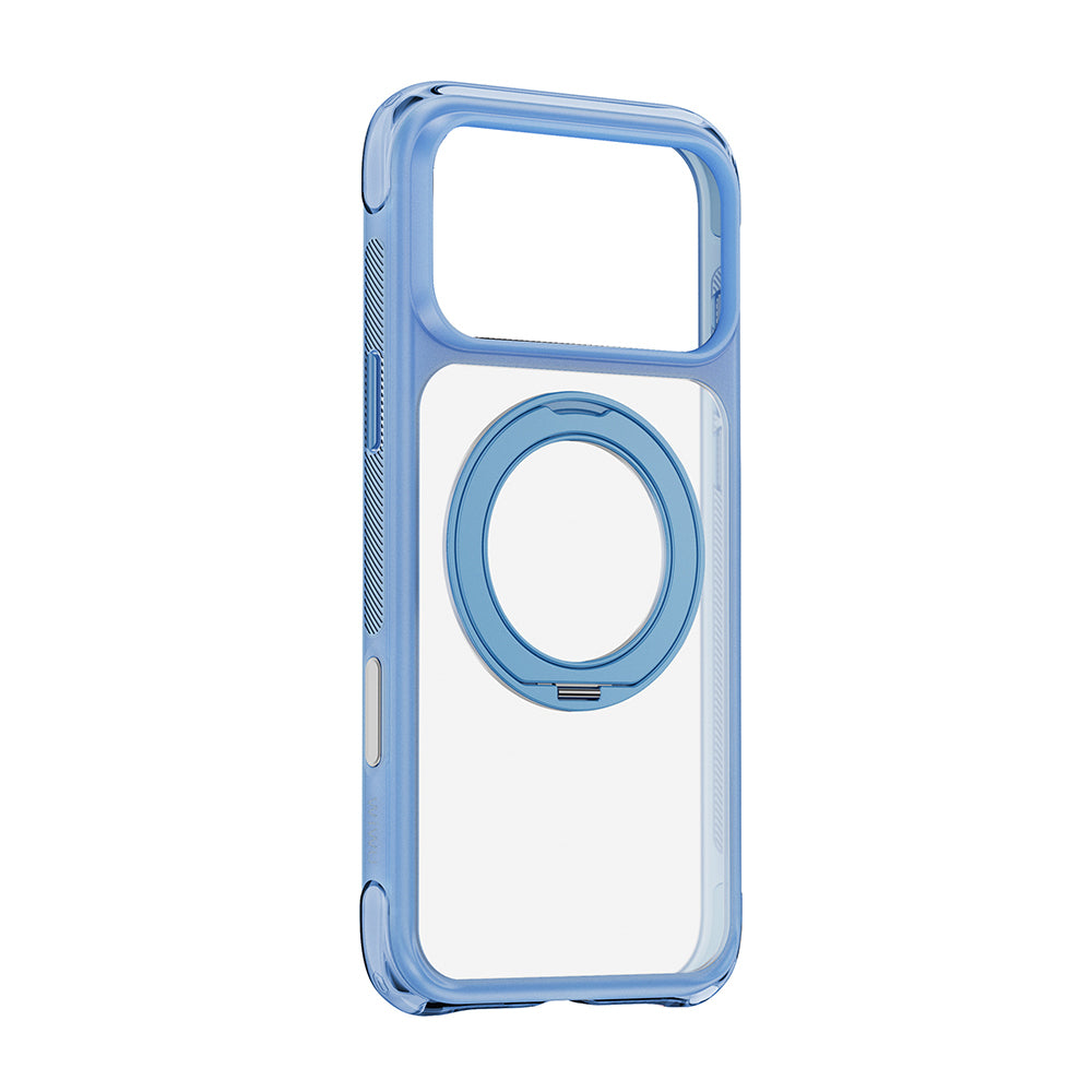 iPhone 17 Pro Max Kılıf Wiwu AG-203 AeroGuard Ultra Serisi M-safe Şarj Özellikli Airbag Tasarımlı Standlı Kılıf