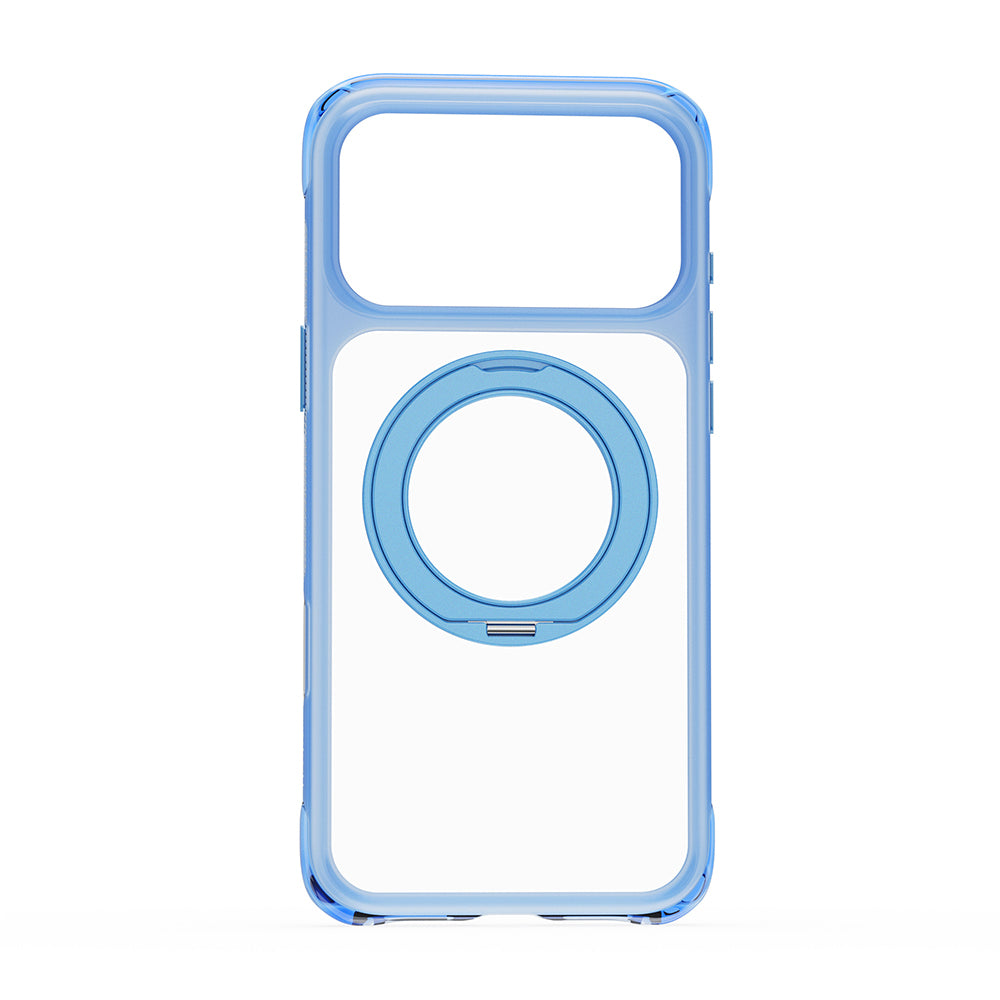iPhone 17 Pro Max Kılıf Wiwu AG-203 AeroGuard Ultra Serisi M-safe Şarj Özellikli Airbag Tasarımlı Standlı Kılıf