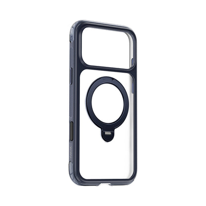 iPhone 17 Pro Max Kılıf Wiwu AS-203 AeroShield Ultra Serisi M-safe Şarj Özellikli Airbag Tasarımlı Standlı Kılıf
