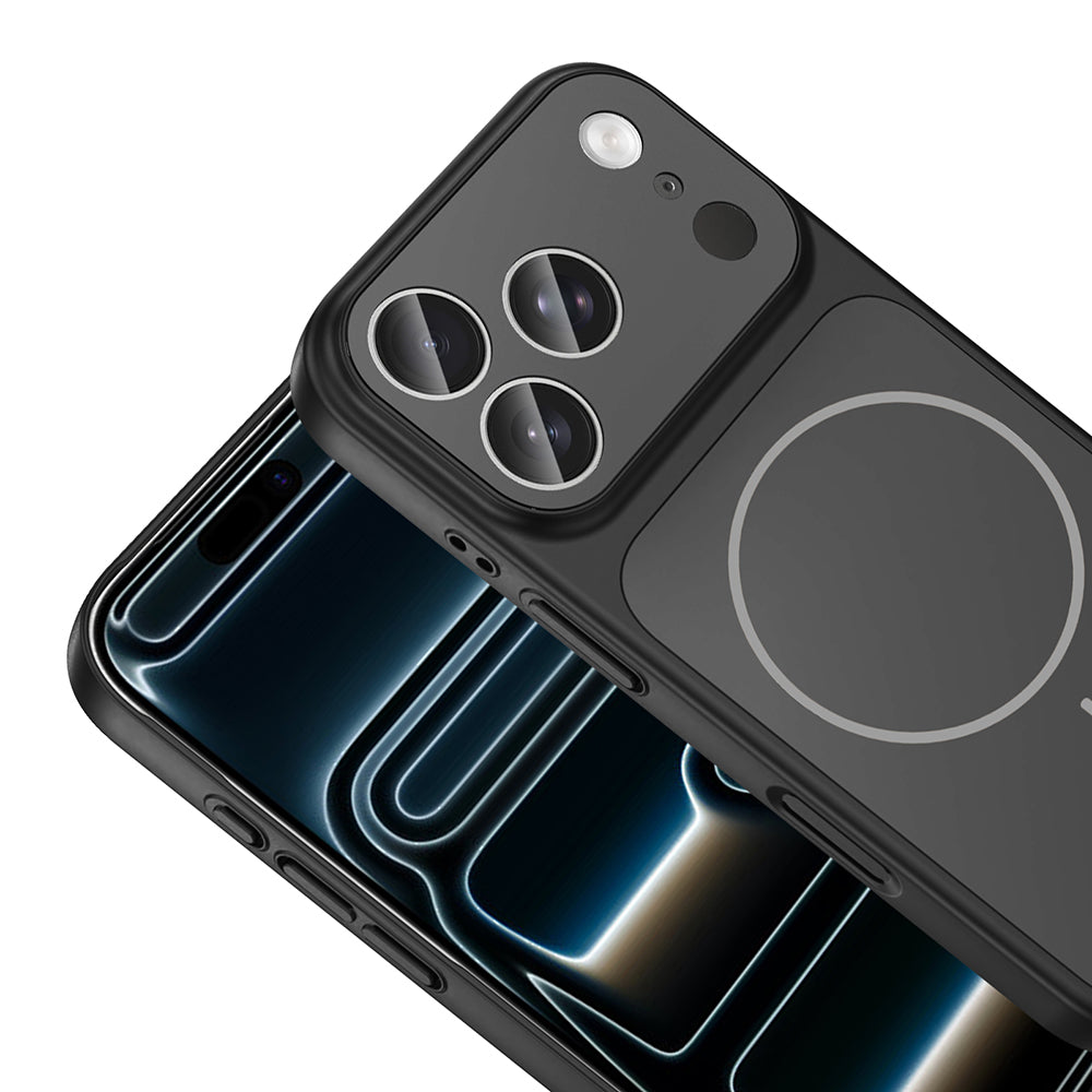 iPhone 17 Pro Max Kılıf Zore M-Safe Şarj Özellikli Kamera Korumalı Formen Kılıf