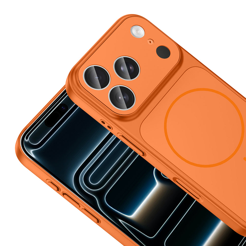 iPhone 17 Pro Max Kılıf Zore M-Safe Şarj Özellikli Kamera Korumalı Formen Kılıf