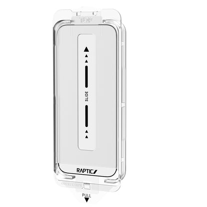iPhone 17 Pro Max Raptic Air Glass 2.5D Ekran Koruyucu 2 Adet + Kolay Uygulama Aparatlı
