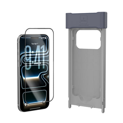 iPhone 17 Pro Max Wiwu GT-033 Glass Ultra Serisi 3D Anti Reflective Ekran Koruyucu Cam + Kolay Uygulama Aparatı